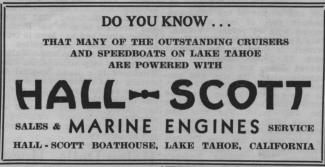 Hall-Scott Engines 1936 Ad